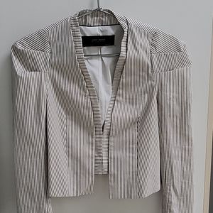 Zara pinstripe blazer